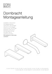 Dornbracht 13 801 845-FF Instrucciones De Montaje