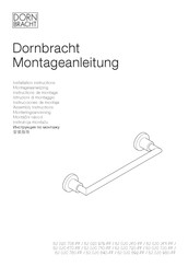 Dornbracht 83 030 780-FF Instrucciones De Montaje