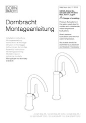 Dornbracht VAIA 33 521 809-FF Instrucciones De Montaje