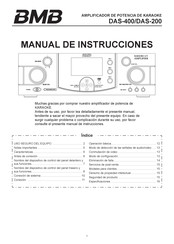 BMB DAS-400 Manual De Instrucciones