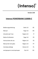 Intenso S10000-C Instrucciones De Uso