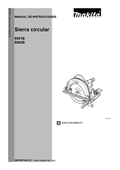 Makita 5902B Manual De Instrucciones