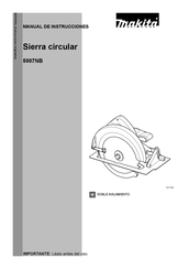 Makita 001306 Manual De Instrucciones