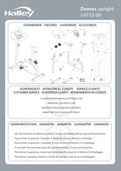 Halley Domos upright Manual Del Usuario