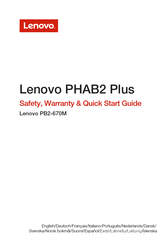 Lenovo PHAB2 Manual Del Usuario