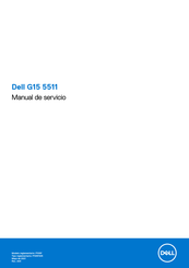 Dell G15 5511 Manual De Servicio