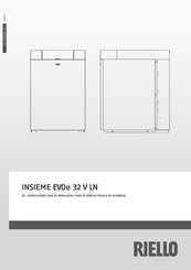 Riello INSIEME EVOe 32 V LN Instrucciones Para El Instalador Y Para El Servicio Técnico De Asistencia