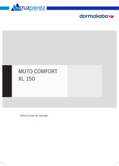 dormakaba MUTO COMFORT XL 150 Instrucciones De Montaje