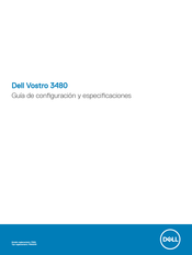 Dell Vostro 3480 Guía De Configuración Y Especificaciones