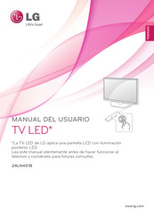 LG 24LN451B Manual Del Usuario