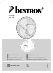 Bestron DDF27Z Manual Del Usuario