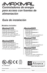 Altronix Maximal11FD Guia De Instalacion