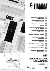 Fiamma 98655-419 Instrucciones De Instalación