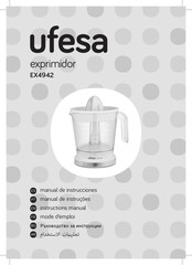 UFESA EX4942 Manual De Instrucciones