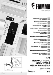 Fiamma 98655-893 Instrucciones De Instalación