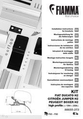 Fiamma 98655-373 Instrucciones De Instalación