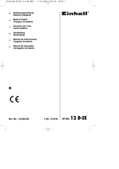 Einhell BT-BC 12 D-SE Manual De Instrucciones