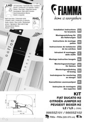 Fiamma 98655Z101 Instrucciones De Instalación