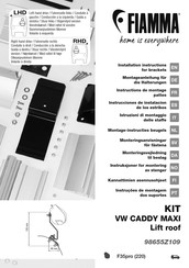 Fiamma 98655Z109 Instrucciones De Instalación