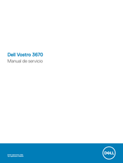 Dell Vostro 3670 Manual De Servicio