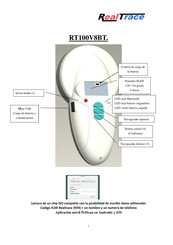 RealTrace RT100V8BT Manual Del Usuario