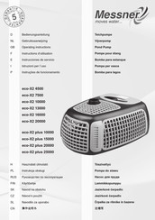 Messner eco-X2 10000 Instrucciones De Servicio