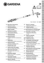Gardena TCS 720/20 Instrucciones De Empleo