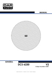 DAP Audio DCS-6230 Manual De Instrucciones