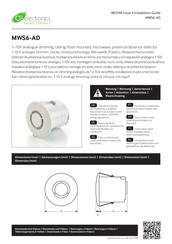 Cp Electronics MWS6-AD Instrucciones De Instalación