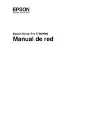 Epson Stylus Pro 7700 Manual De Red