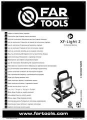 Far Tools XF-Light 2 Traduccion Del Manual De Instrucciones Originale