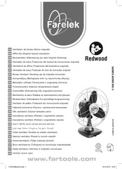 Far Tools Farelek Redwood Manual De Instrucciones