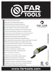 Far Tools DM 220B Traducción Del Manual Original