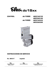 Efka dc1550 Instrucciones De Servicio