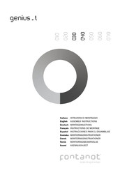 Fortanot Genius 030 T Instrucciones Para El Ensamblaje