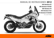 KTM 990 Adventure AUS/UK 2012 Manual De Instrucciones