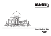 marklin E3/3 Serie Manual De Instrucciones