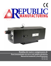 Republic Manufacturing DRT 404 Manual De Instalación Y Funcionamiento