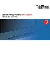 Lenovo ThinkVision LT2452pwC Manual Del Usuario