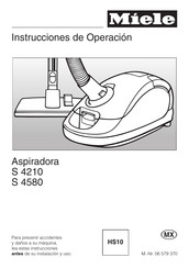 Miele S 4210 Instrucciones De Operación