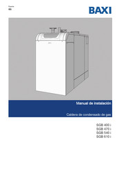 Baxi SGB 610 Manual De Instalación