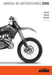 KTM 250 SX 2009 Manual De Instrucciones