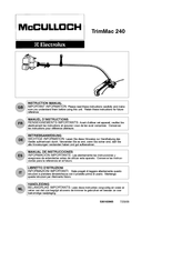 McCulloch TrimMac 240 Manual De Instrucciones