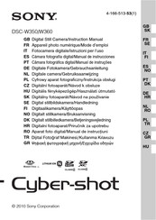 Sony Cyber-shot DSC-W360 Manual De Instrucciones