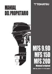TOHATSU MFS 9.9D Manual Del Propietário