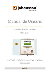 Johansson Profiler Revolution Lite Manual De Usuario