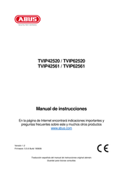 Abus TVIP42561 Manual De Instrucciones