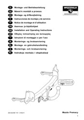 Westfalia 343 033 Instrucciones De Montaje