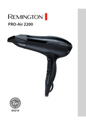 Remington PRO-Air 2200 Manual De Instrucciones