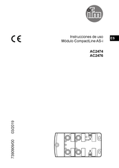 IFM CompactLine AS-i AC2476 Instrucciones De Uso